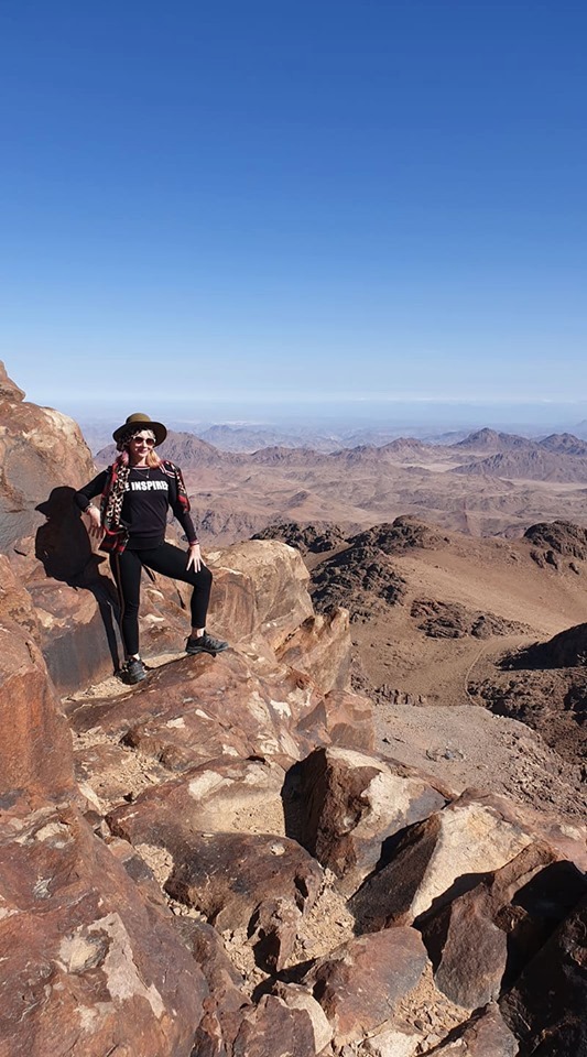 FOTO: Amalia Judea pe Muntele Sinai 20.01.2020