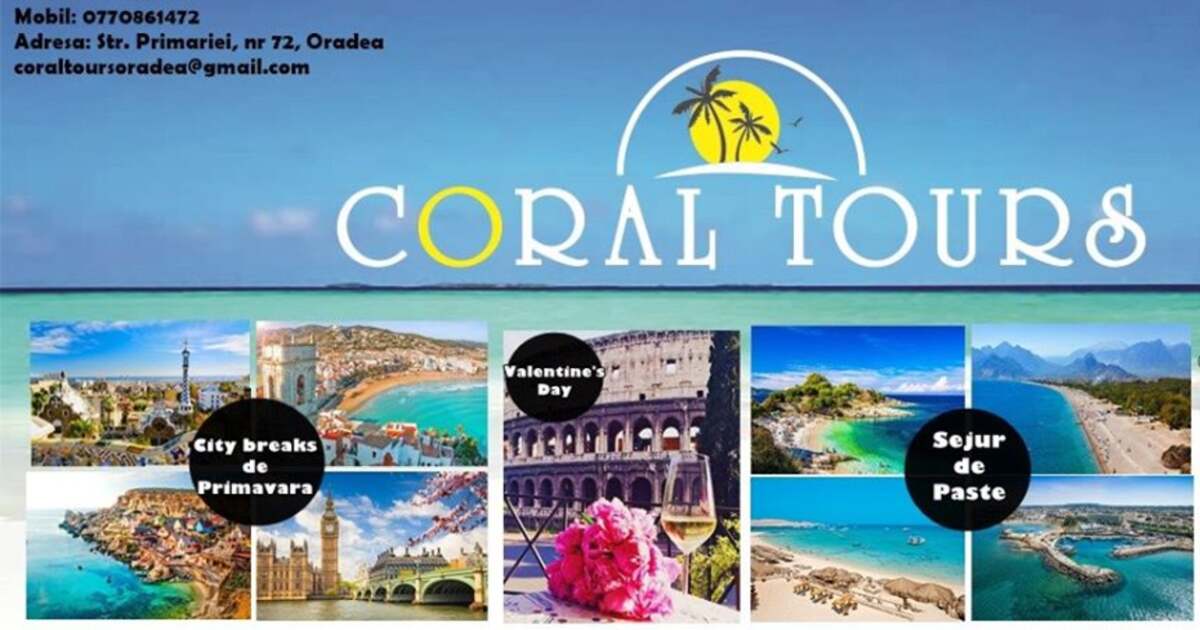coral tours facebook