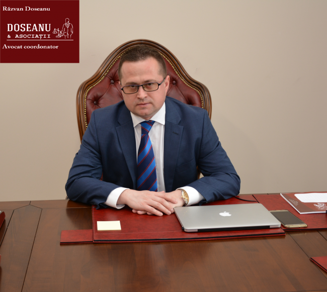 Răzvan Doseanu – avocat coordonator DOSEANU&ASOCIAȚII