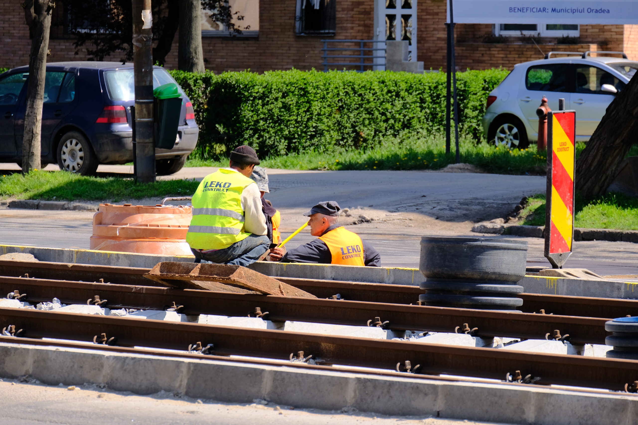 lucrari linie tramvai oradea (1)