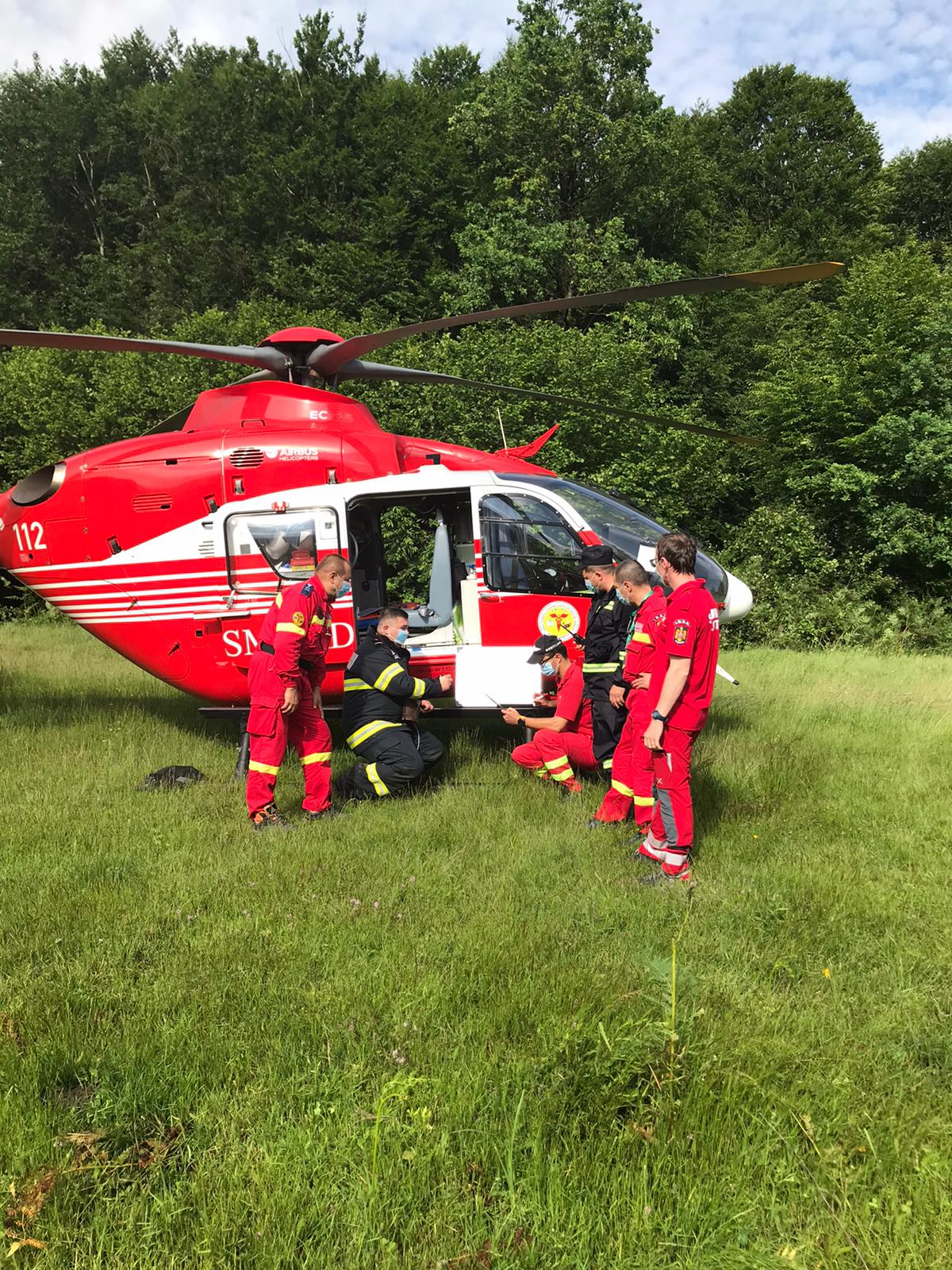 organizare misiune elicopter SMURD 1