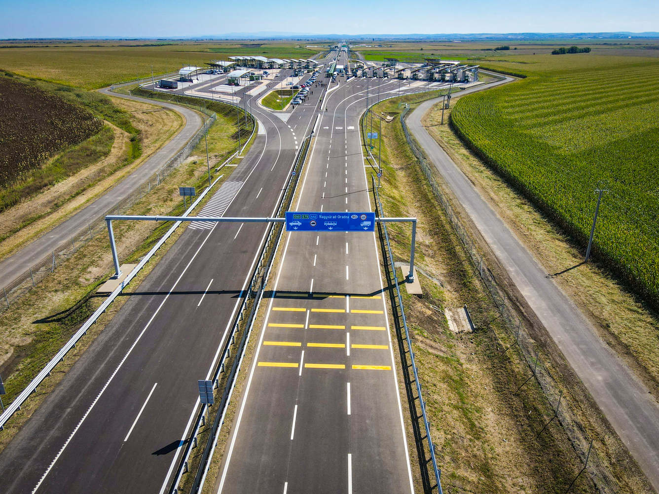 FOTO: Inaugurare autostrada Biharia - Borș și Vama Borș II 04.09.2020