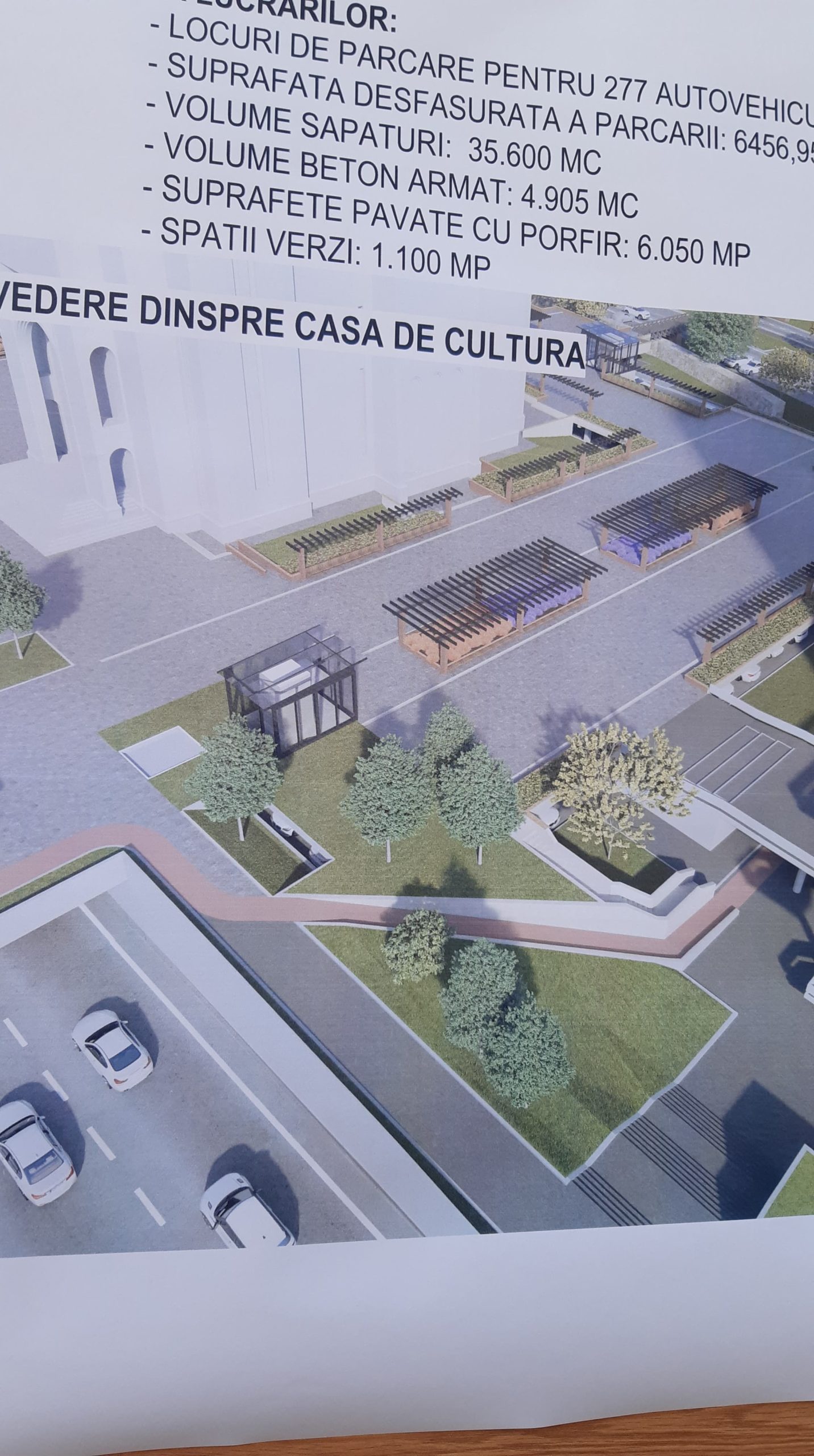 FOTO Parcare Piața Emanuil Gojdu Oradea 02.12.2020 BIHON