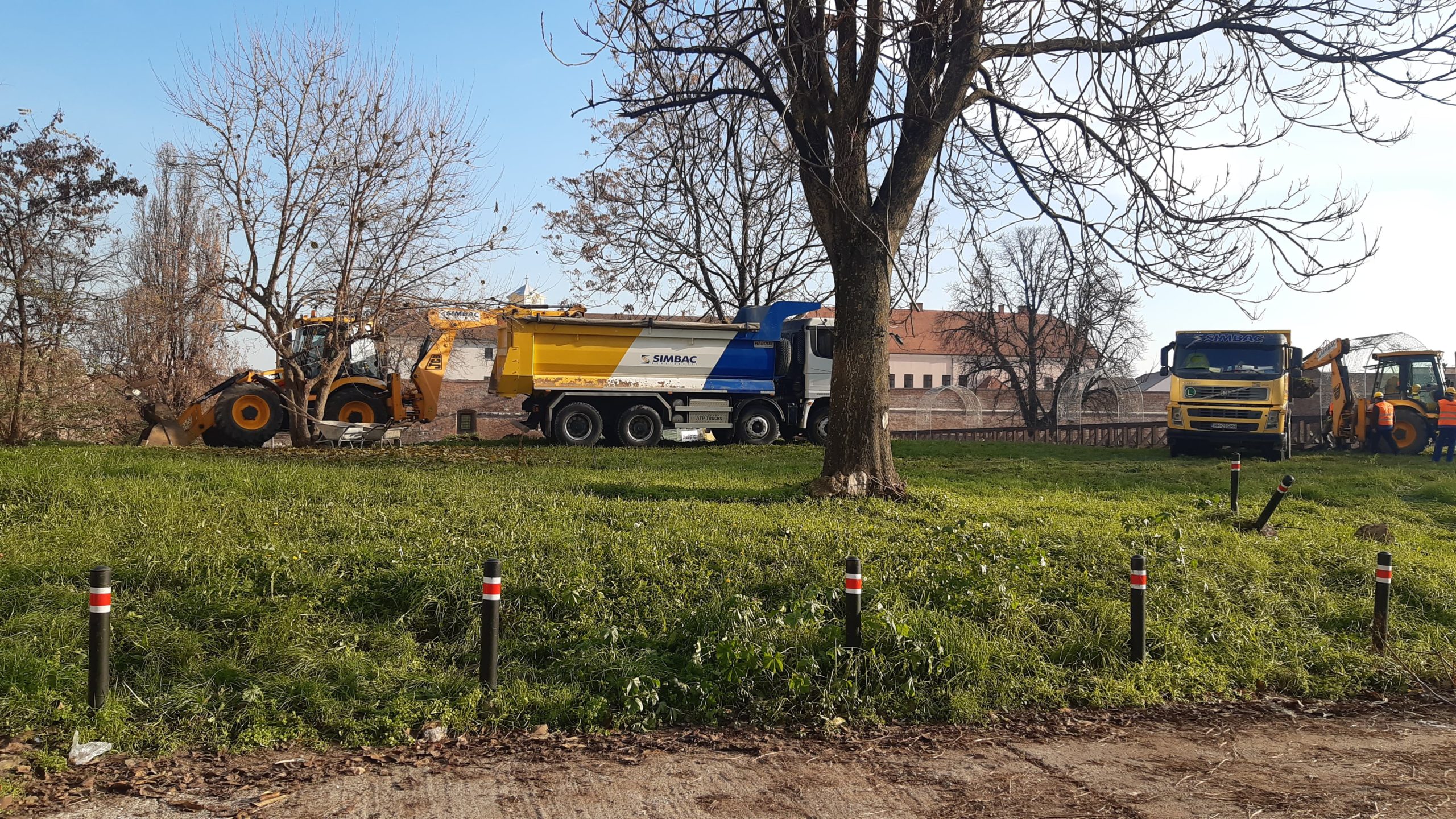 FOTO Parcare Piața Emanuil Gojdu Oradea 02.12.2020 BIHON