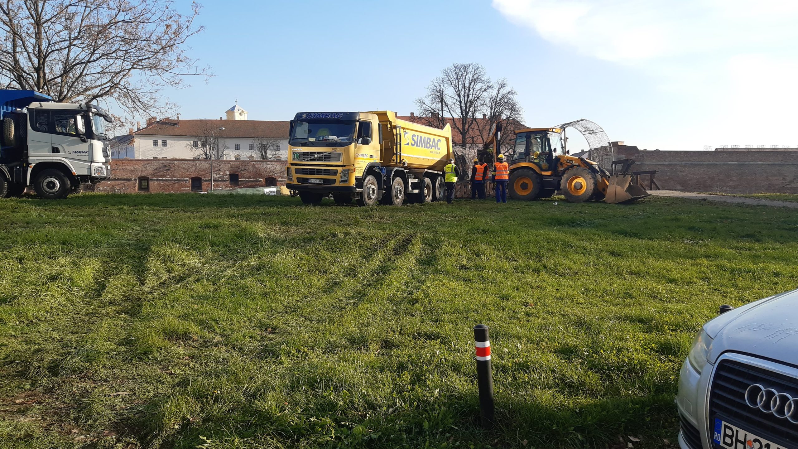 FOTO Parcare Piața Emanuil Gojdu Oradea 02.12.2020 BIHON