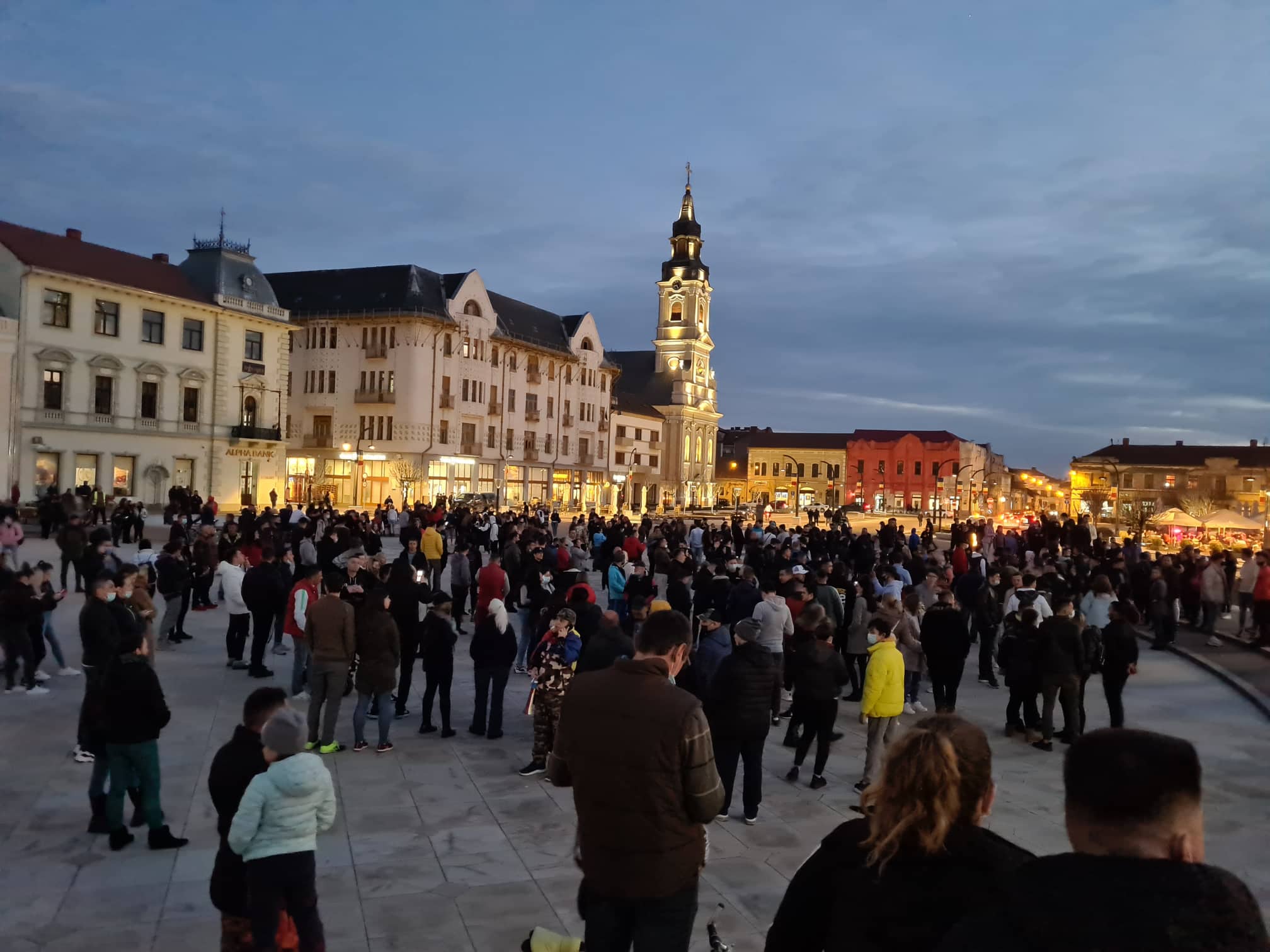 Continuă protestele la Oradea 30.03.2021