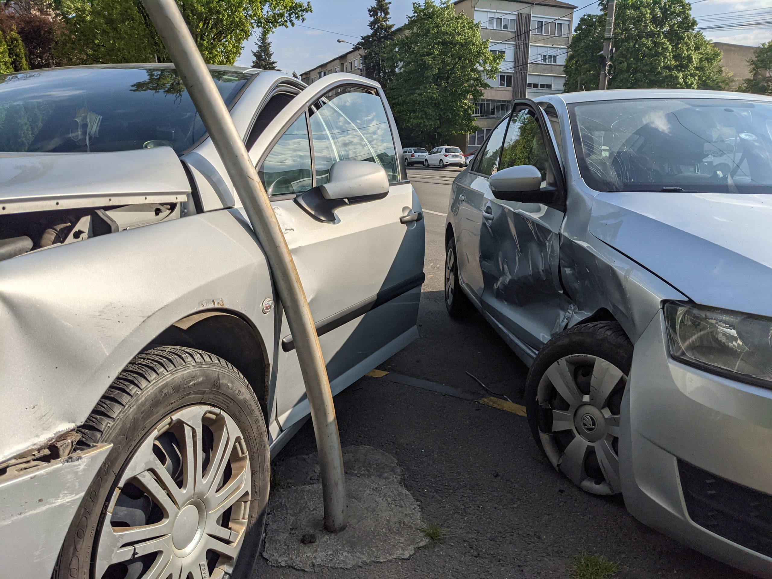 FOTO: Accident pe strada Transilvaniei