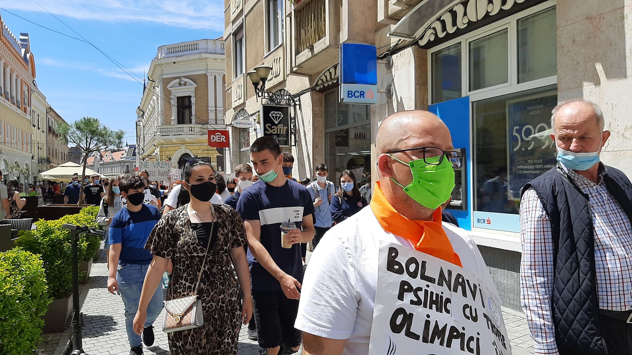 protest elevi gojdu nicoara oradea (8)