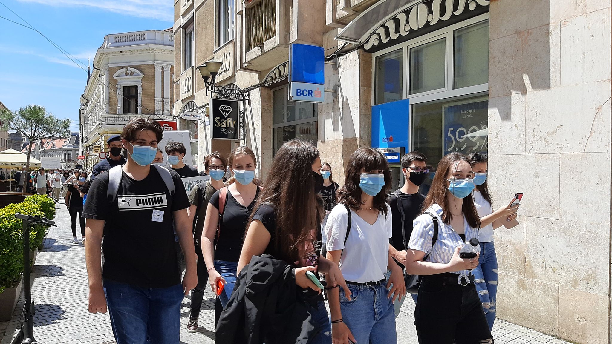 protest elevi gojdu nicoara oradea (10)