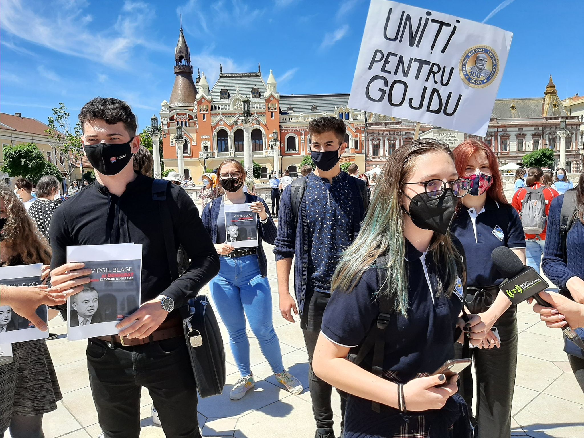 protest elevi gojdu nicoara oradea (15)