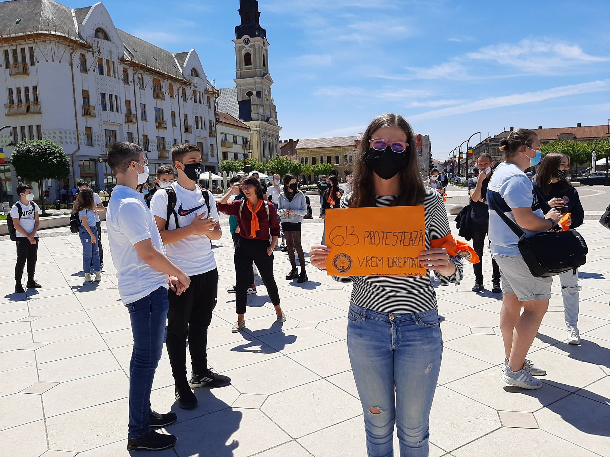 protest elevi gojdu nicoara oradea (19)