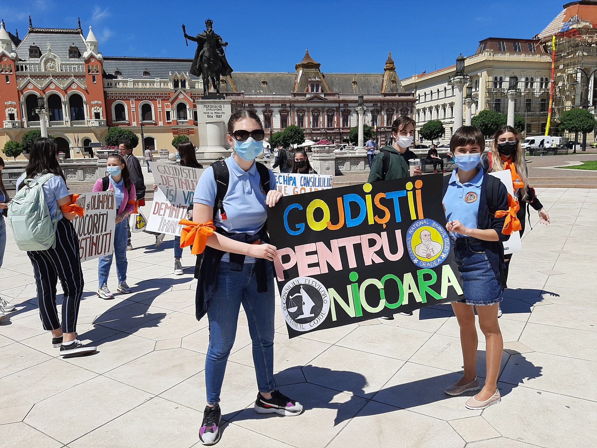 protest elevi gojdu nicoara oradea (26)