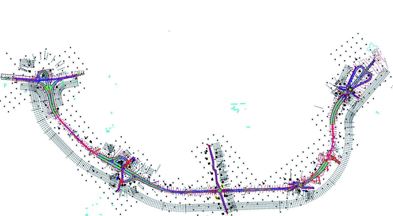 Traseul final al șoselei care va ocoli Beiușul | FOTO: CJB