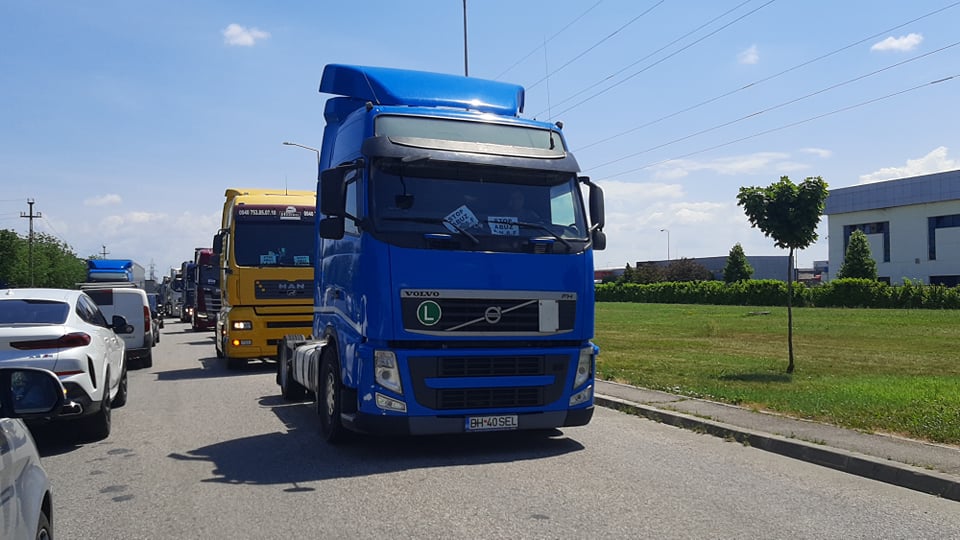protest transportatori oradea (2)