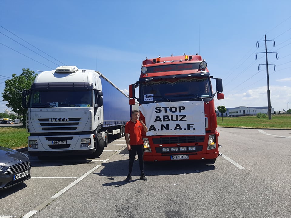 protest transportatori oradea (1)