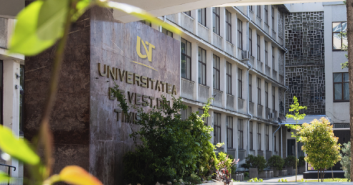 UVT rămâne în topul preferințelor elevilor. Confirmarea este dată de ...