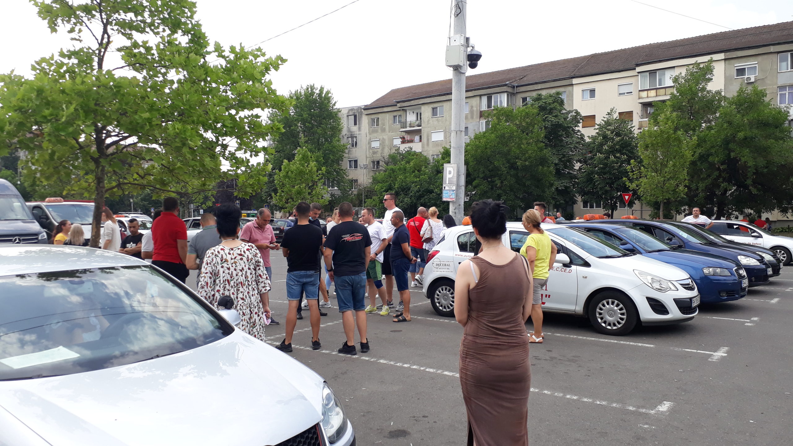 FOTO: Examen permis auto Oradea