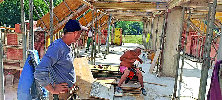 FOTO: Lucrări Complex Pădurea Neagră 04.08.2021