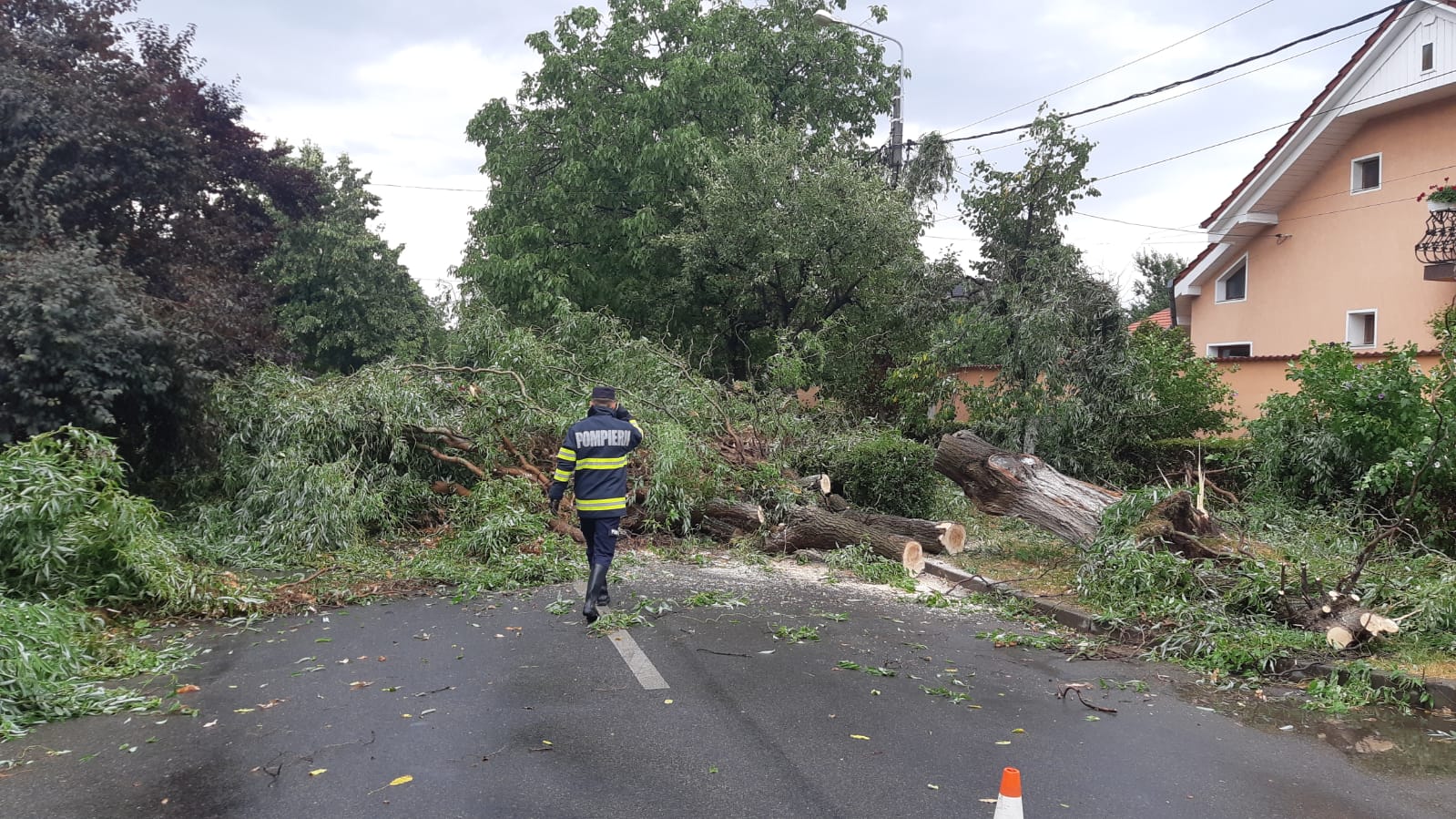 FOTO: Furtuna în Oradea și județul Bihor 05.08.2021