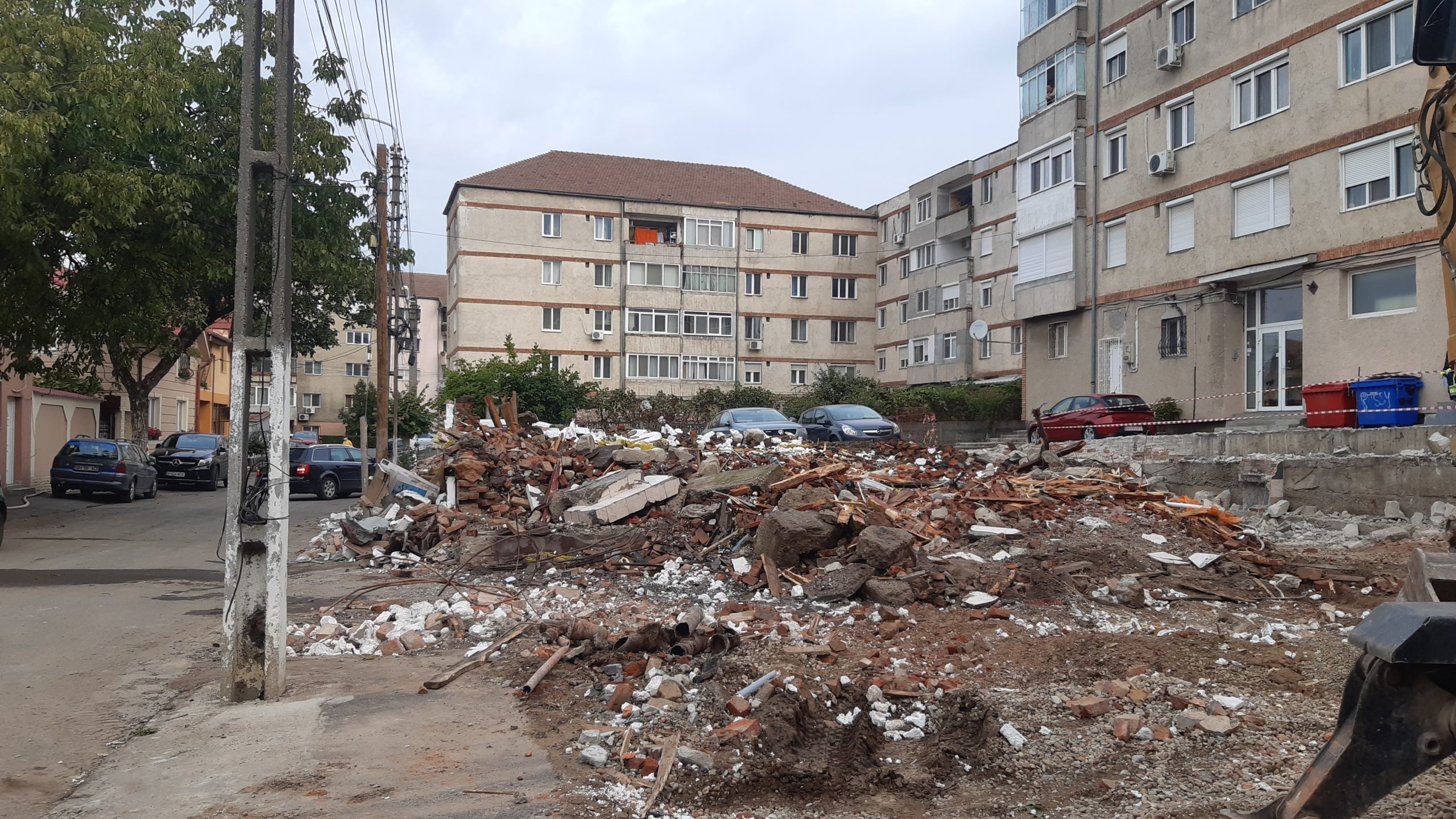 FOTO: Demolare case Grădina de Fragi 7.10.2021