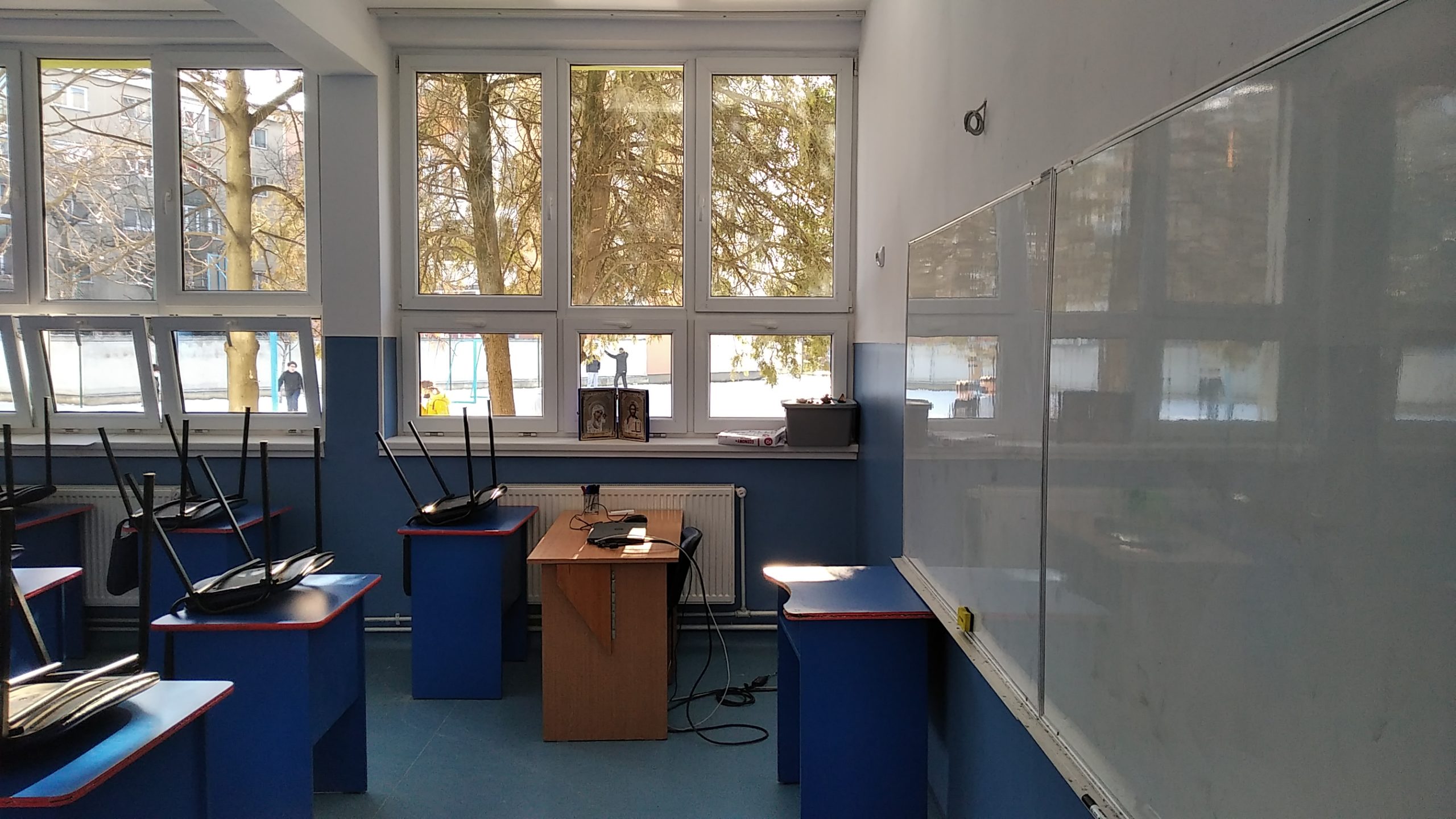 FOTO: Reabilitare termică Liceul „Roman Ciorogariu" 20.01.2022