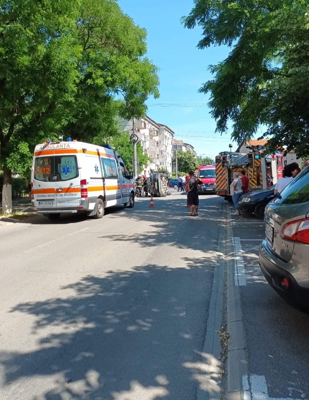 accident strada gradinarilor oradea (2)