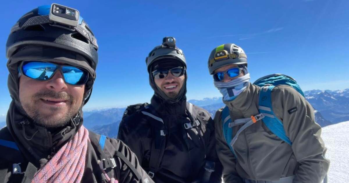 Tre persone di Alès sono salite in cima al Monte Bianco