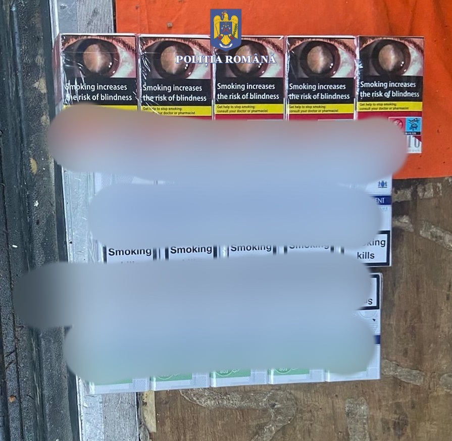 foto 2 tigarete confiscate