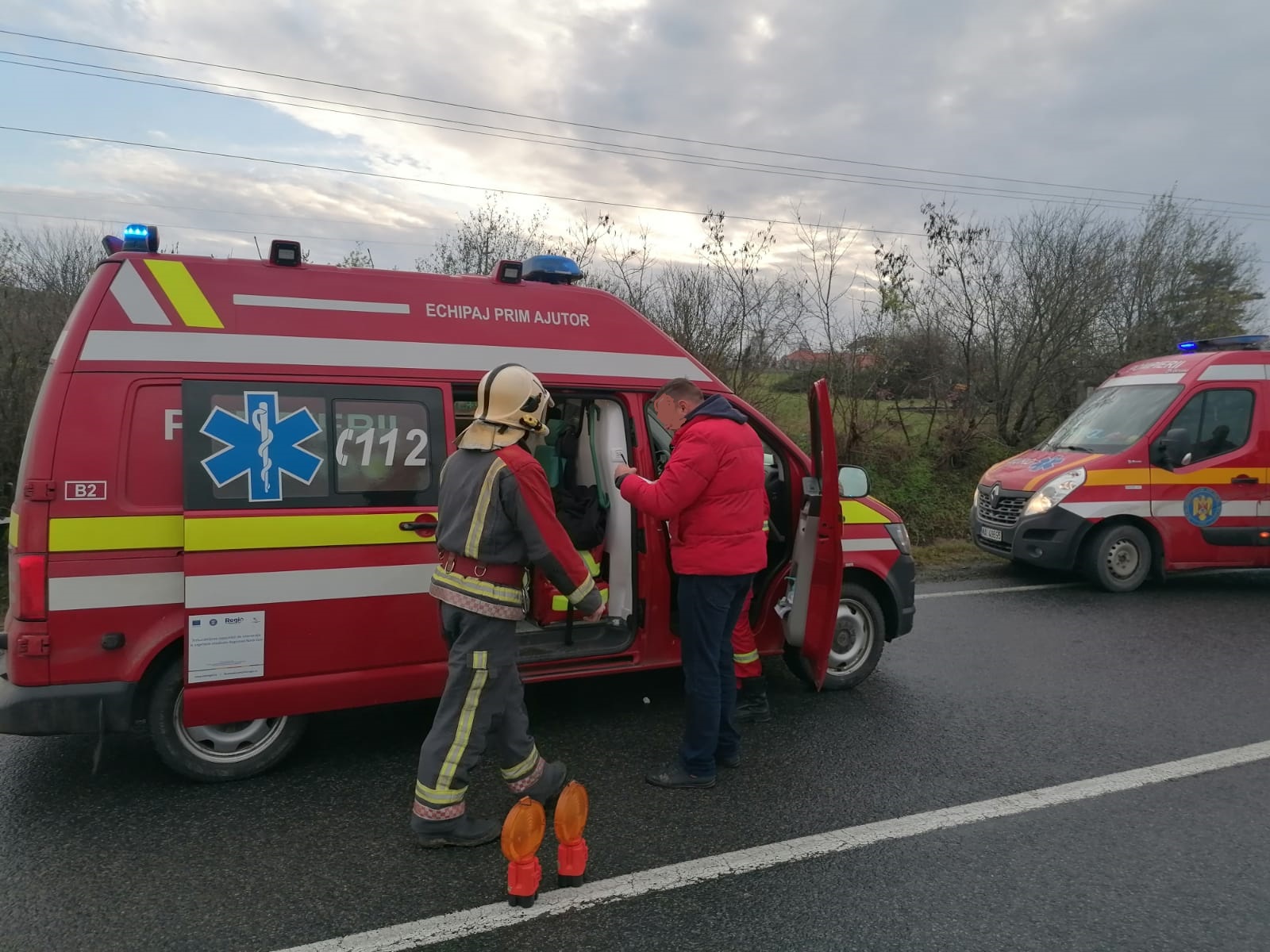 FOTO: Accident grav la Diosig 09.12.2022