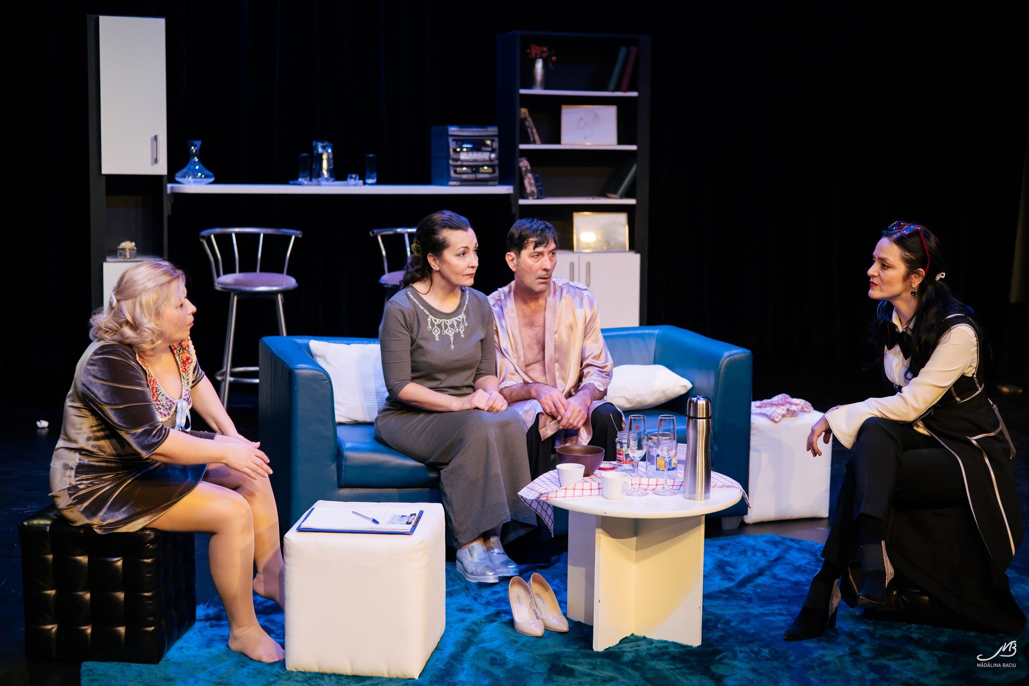 FOTO: Prima premieră din acest an la Teatrul Regina Maria: „Ofertă atractivă”, 02.02.2023