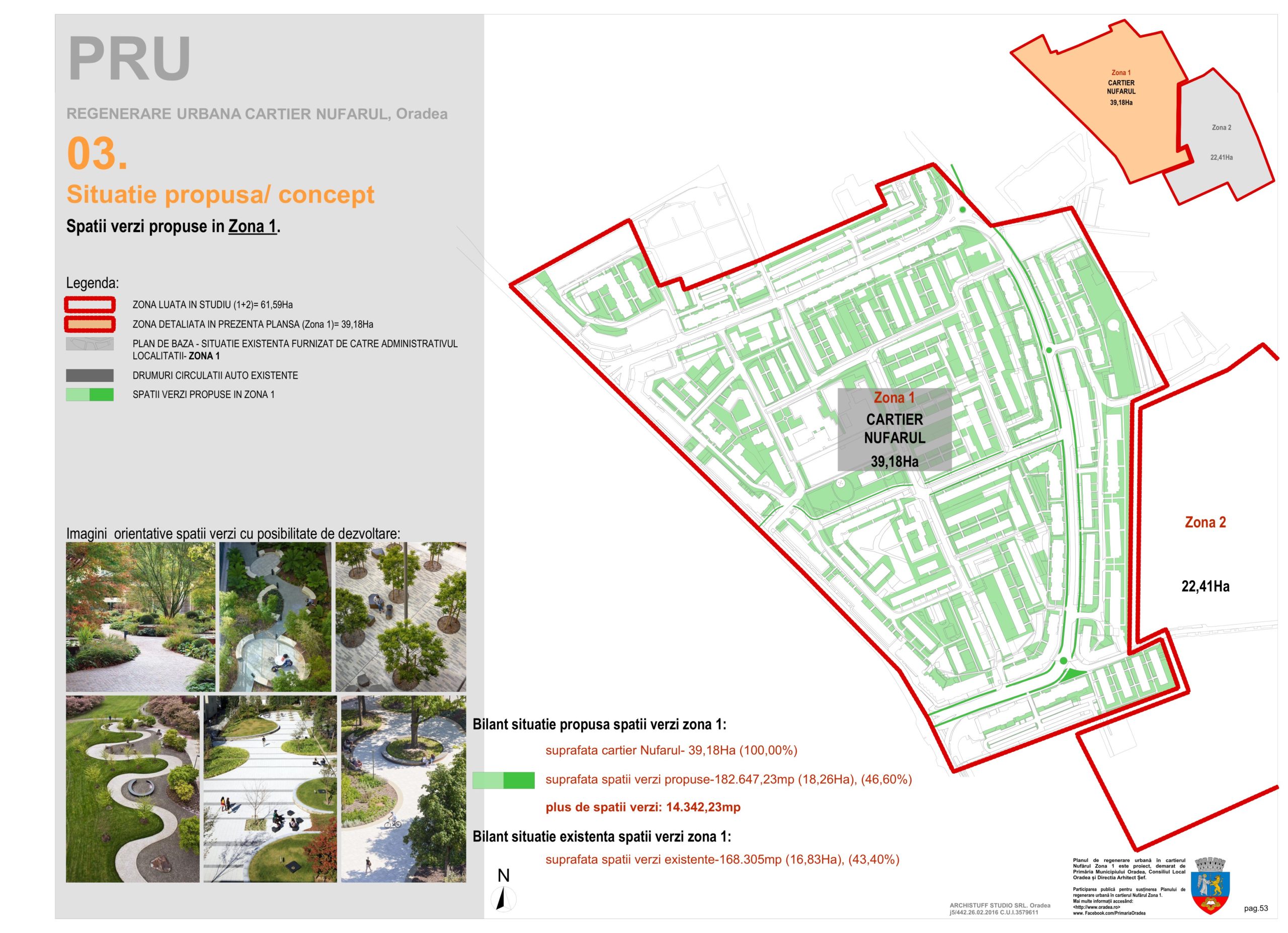 FOTO: Plan de regenerare urbanistică în zona Nufărul, 30.03.2023