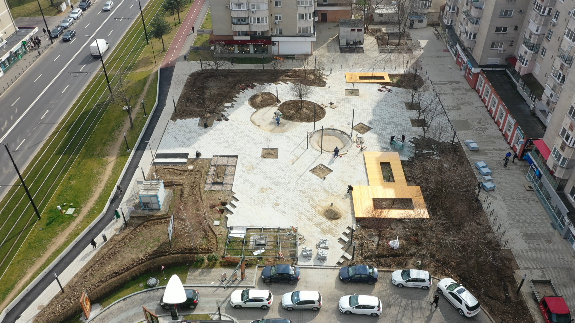 FOTO: Piațeta Nufărul 20.03.2023