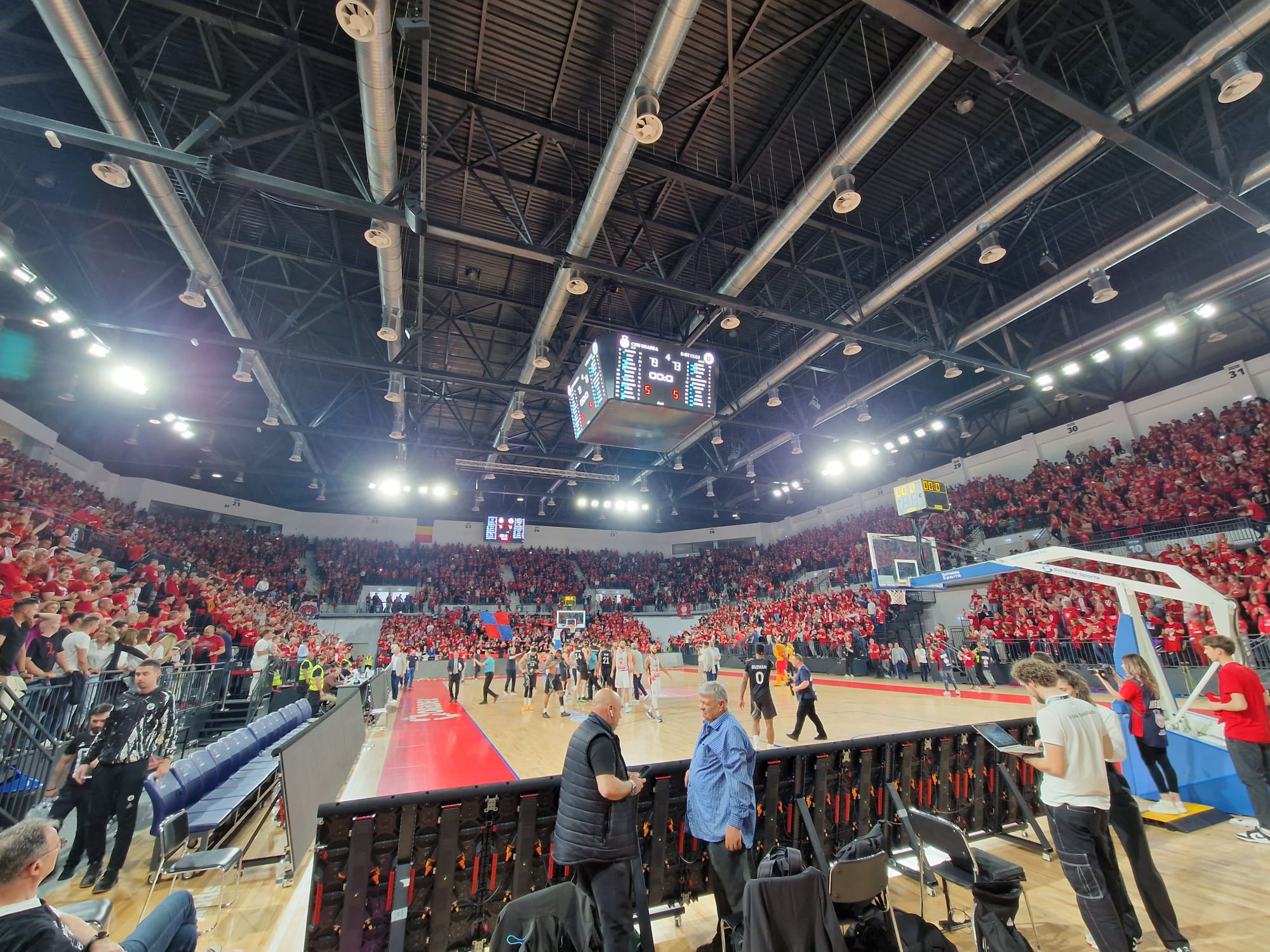 FOTO: Oradea Arena, la meciul CSM Oradea - U BT Cluj-Napoca 14.05.2023