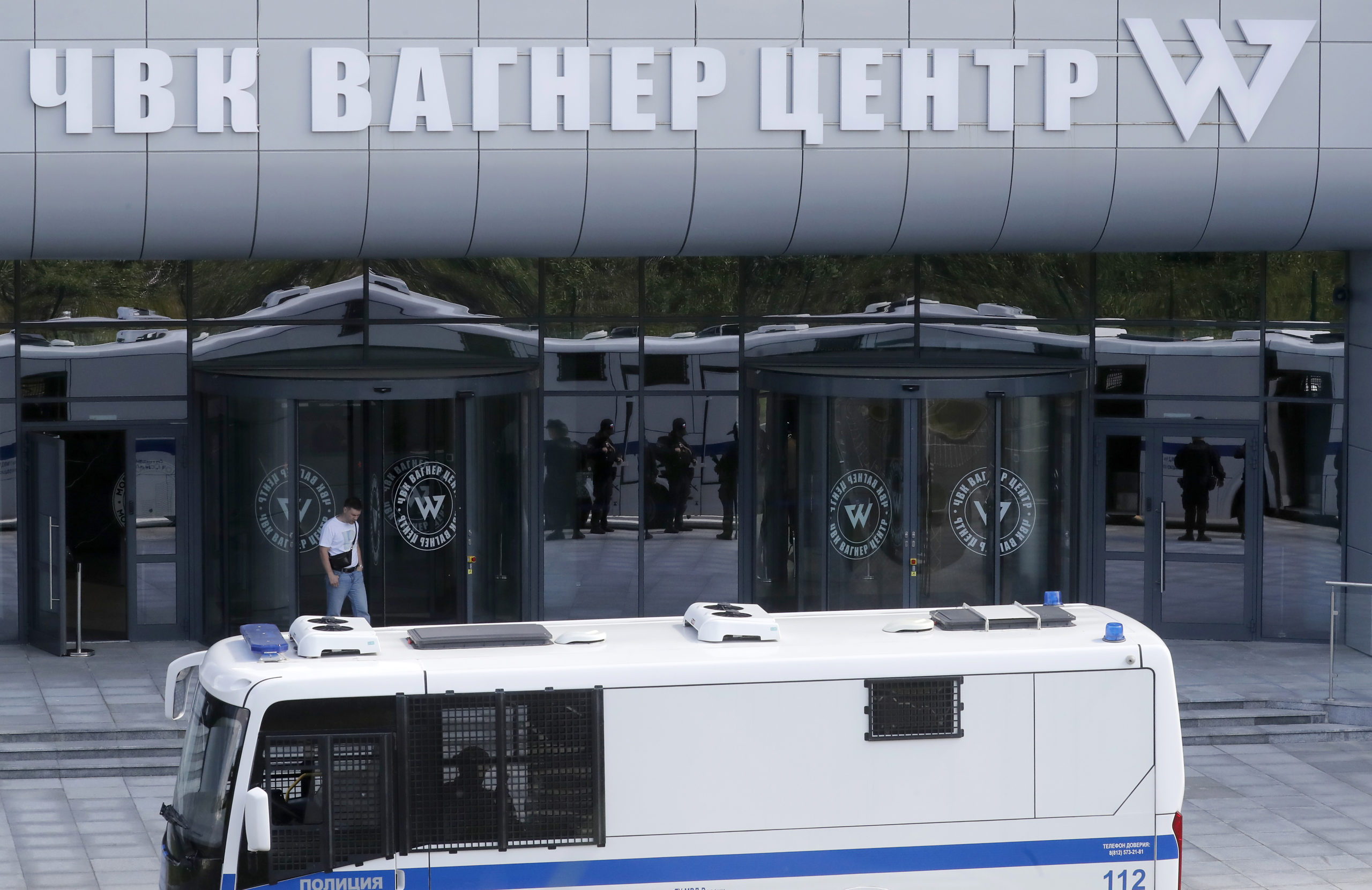 Russian authorities raid Wagner Group's offices in St. Petersburg