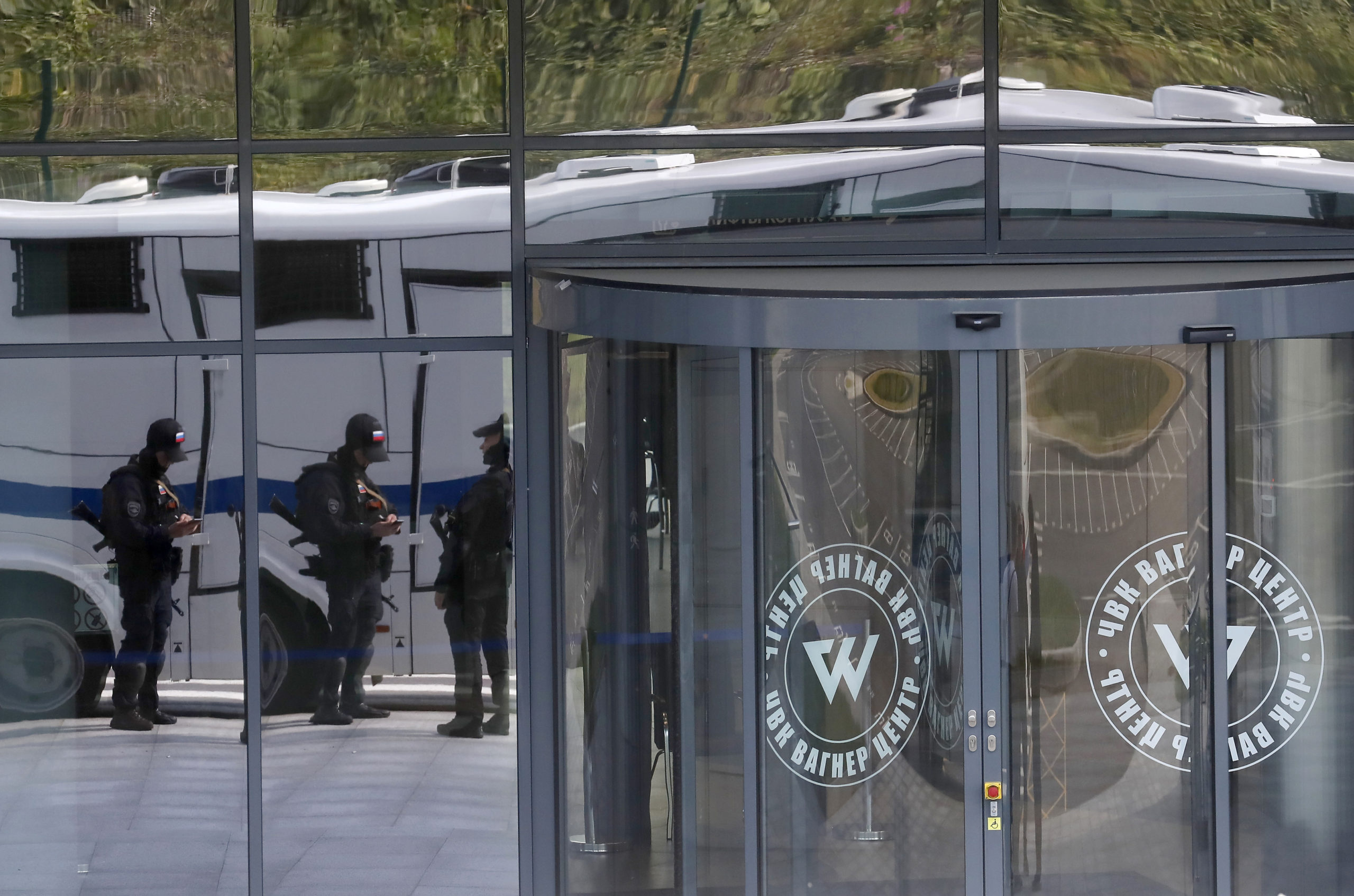 Russian authorities raid Wagner Group's offices in St. Petersburg