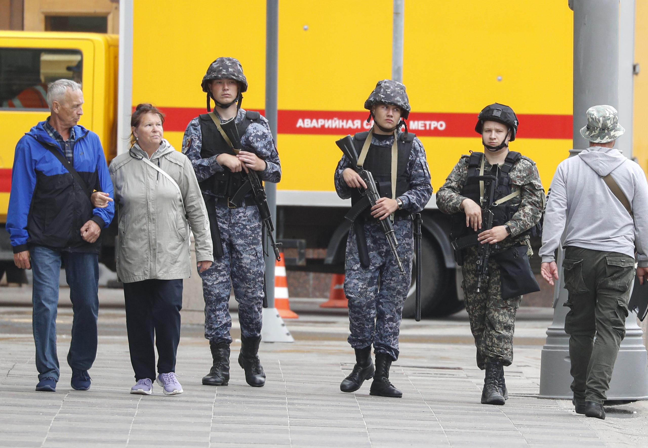 Counter-terrorism measures enforced in Moscow