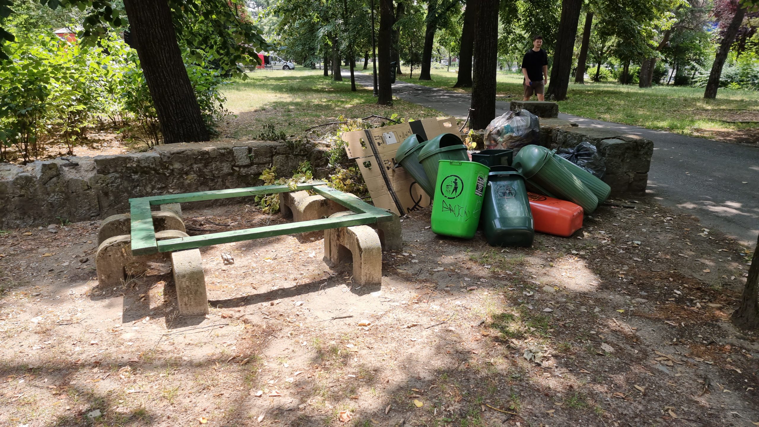 FOTO: Parcul Petofi din Oradea intră în renovare 06.07.2023