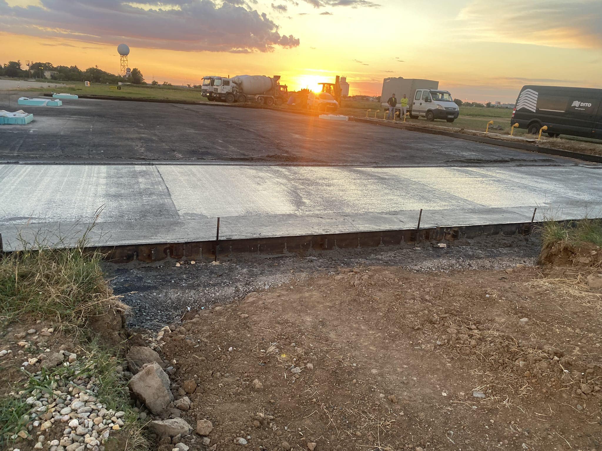 FOTO: Lucrările la Aeroportul Oradea 18.08.2023