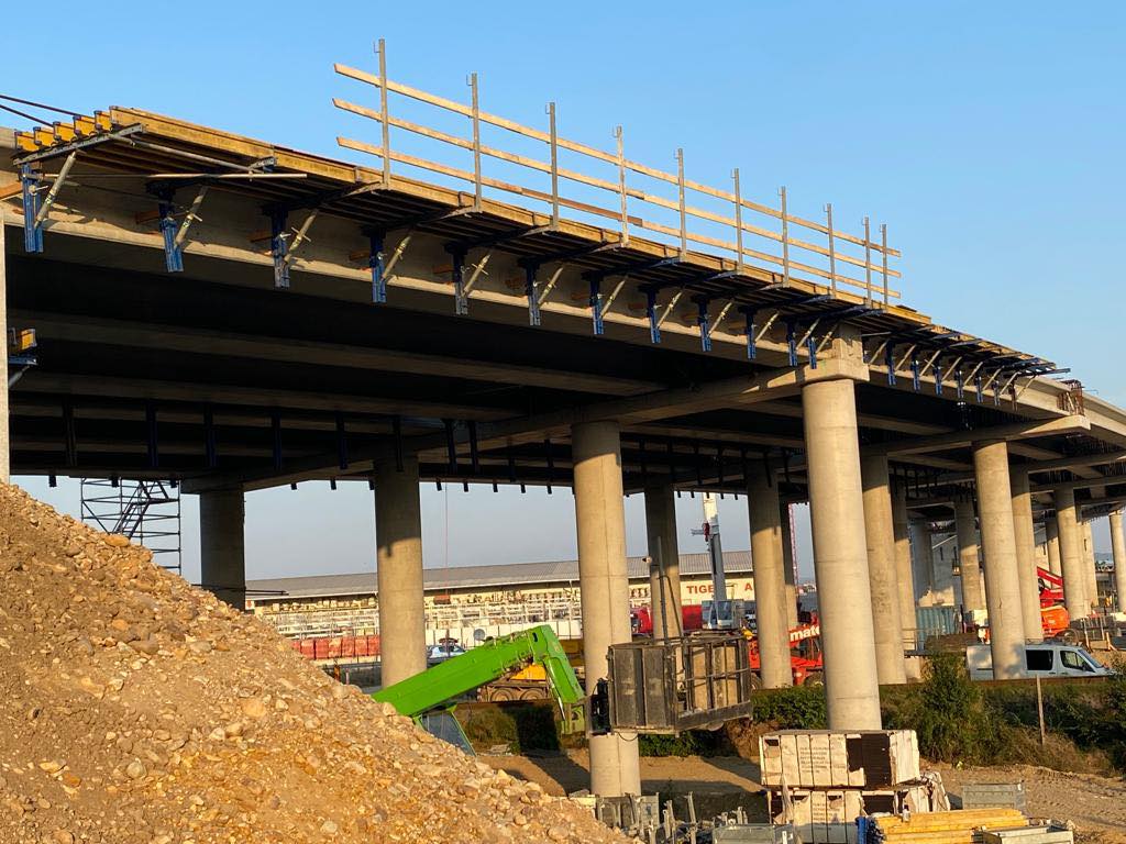 FOTO: Stadiul lucrărilor la drumul de legătura Oradea-A3 23.08.2023