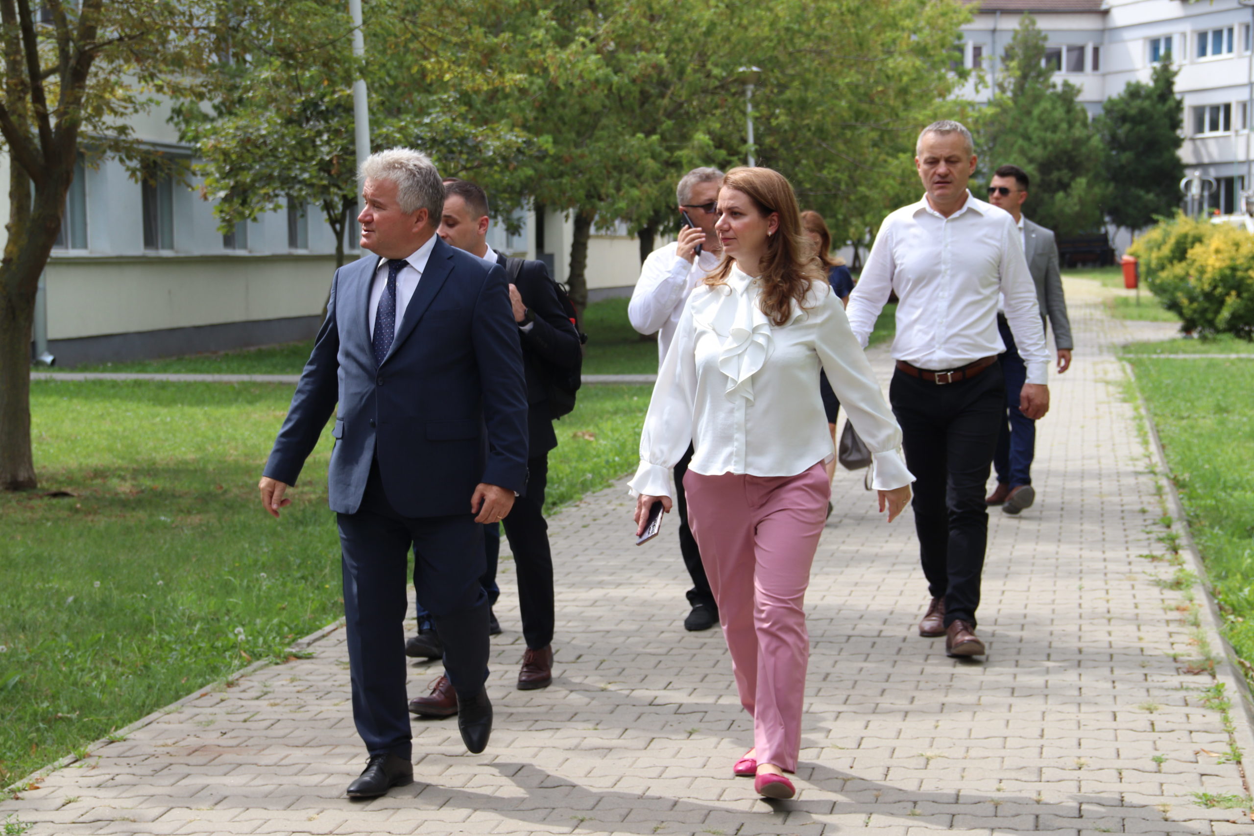 FOTO: Ligia Deca în vizită la Universitatea din Oradea 25.08.2023