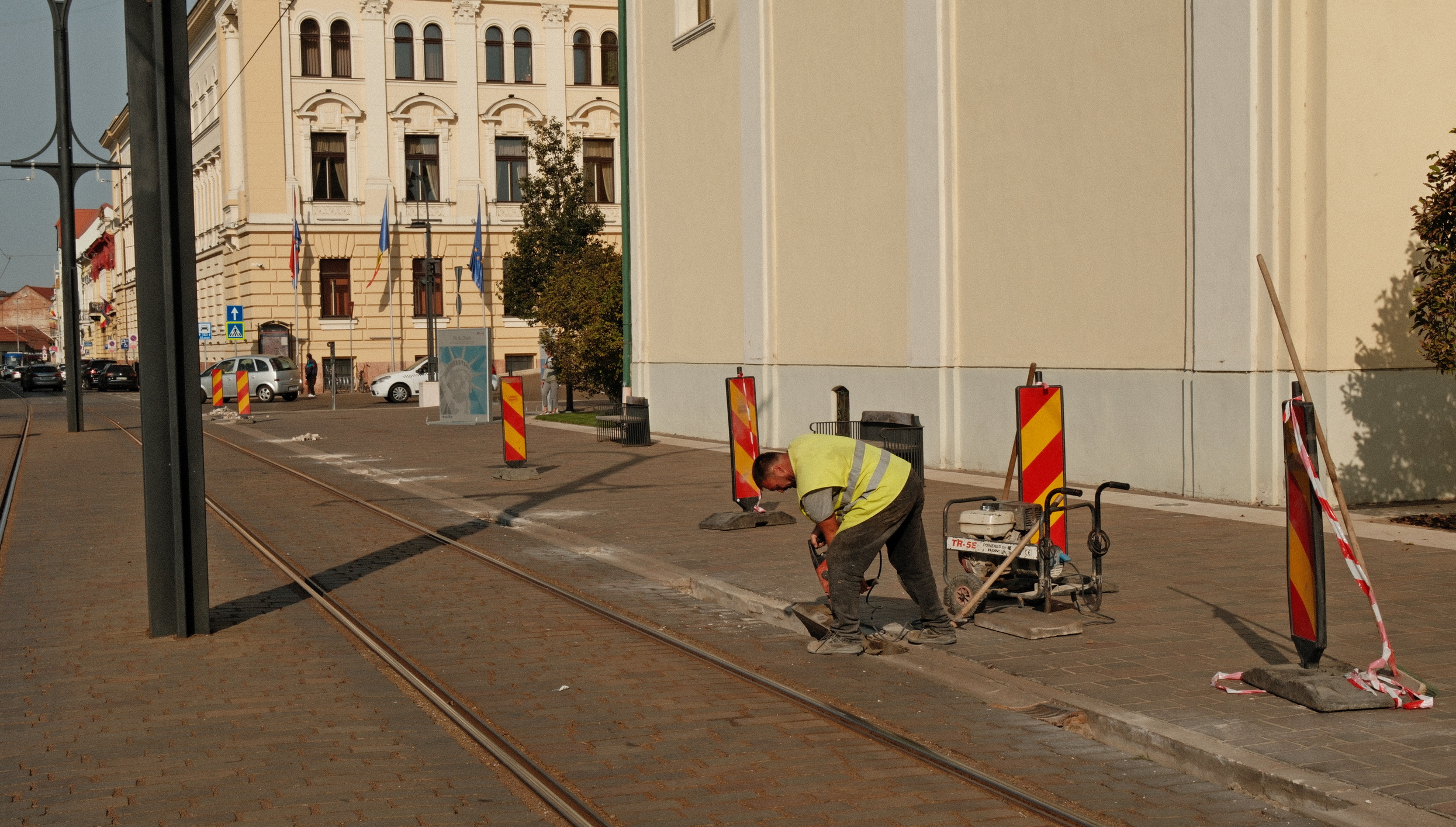 FOTO: Pavaj centru Oradea, 04.10.2023, foto: Alexandru Nițescu