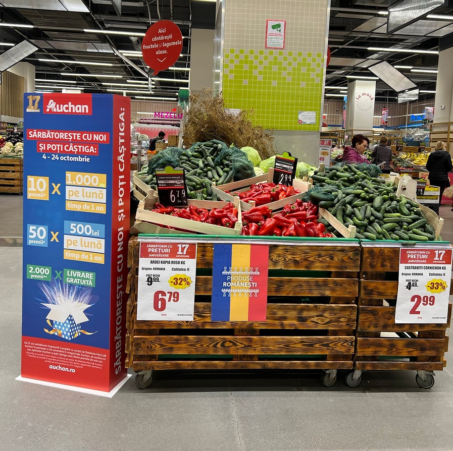 FOTO: Auchan România sărbătorește 17 ani 04.10.2023