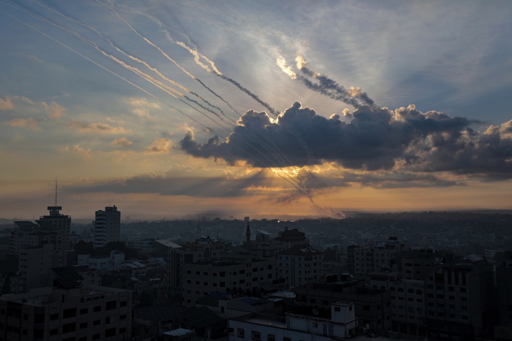 Rocket launches on Israel from Gaza