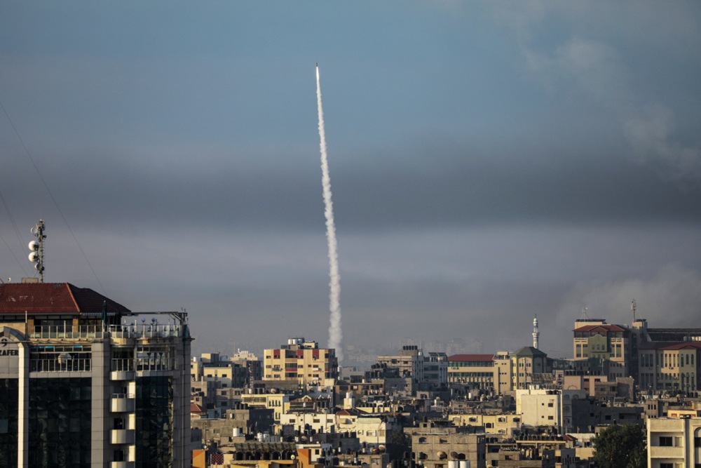 Rocket launches on Israel from Gaza