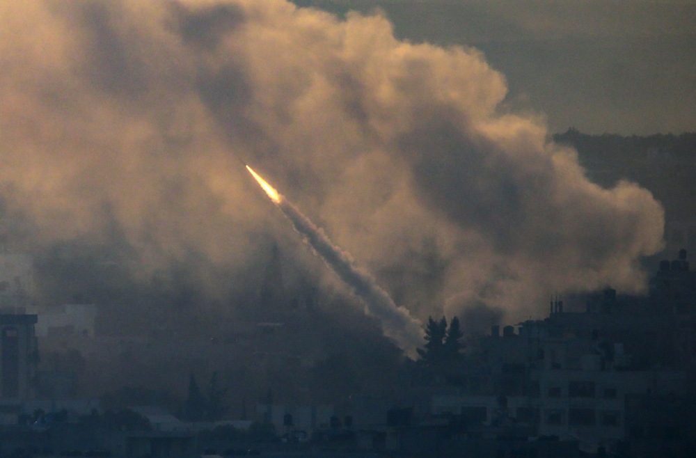 Rocket launches on Israel from Gaza