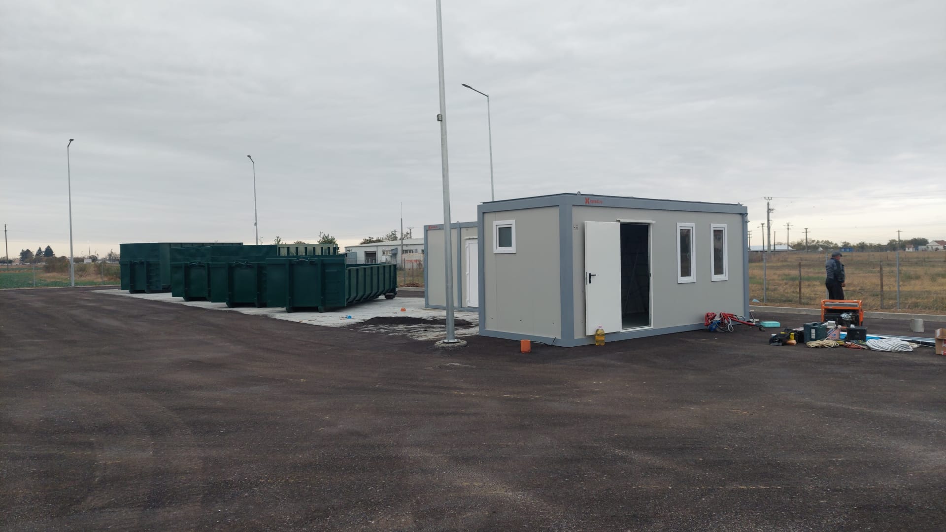 FOTO: Platforme deșeuri în județ 26.10.2023