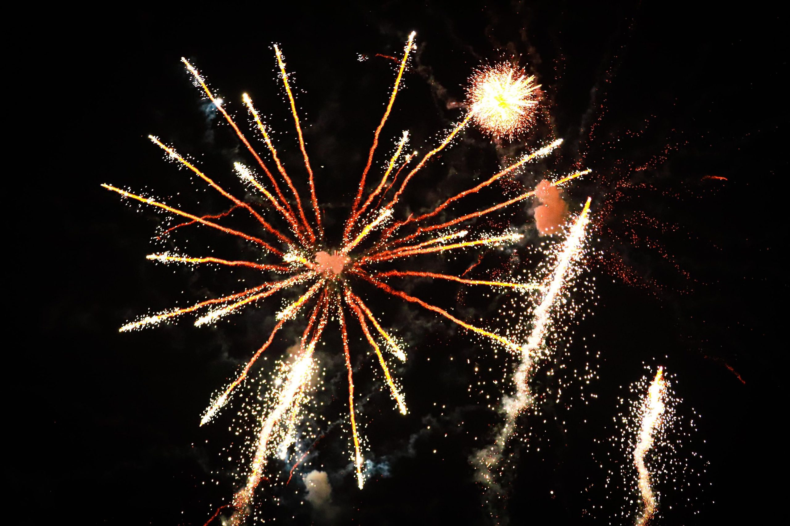 FOTO: Artificii 2024 în Piața Unirii din Oradea 01.01.2024