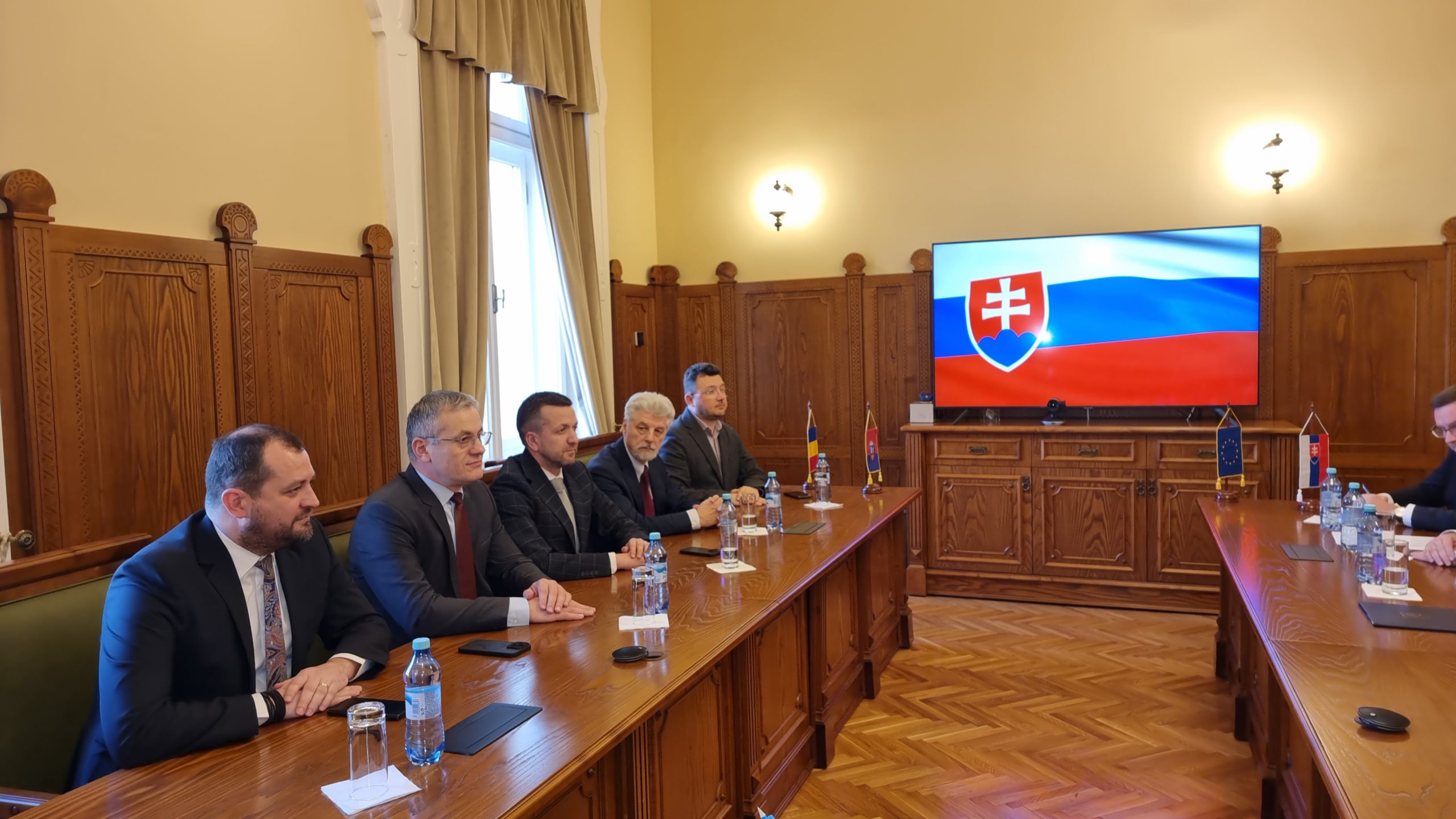 FOTO: Vizită Ministru de Externe Slovac la Oradea 26.01.2024