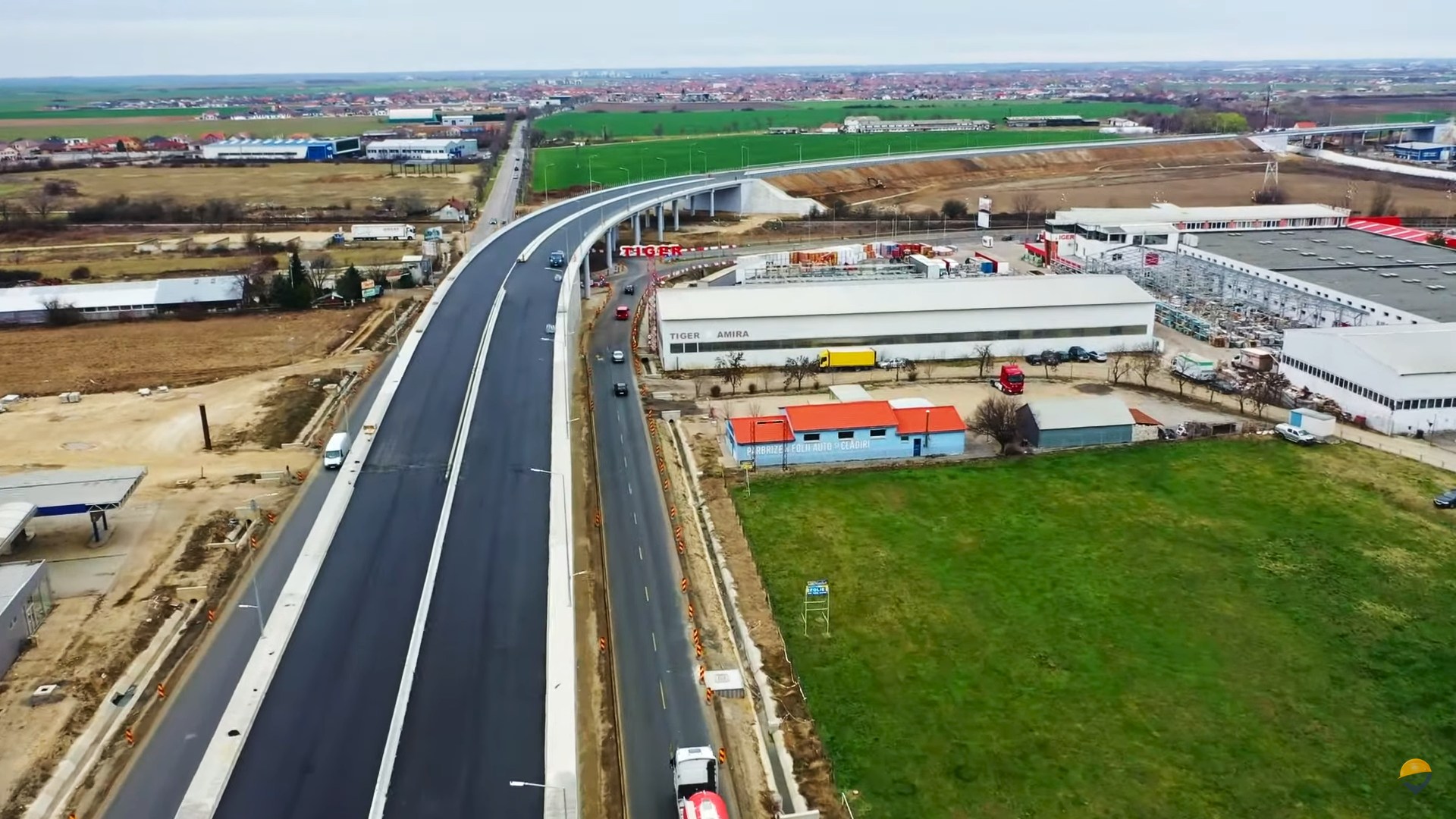 Drumul de legătură Oradea - A3 28.02.2024 FOTO: ProInfrastructura