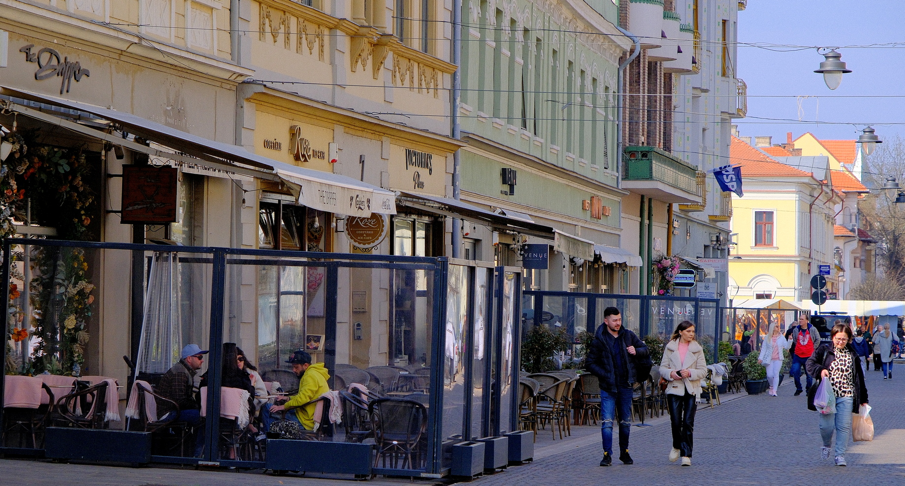 Oradea - terasa, cafenea